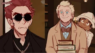 Crowley wants Aziraphale undivided attention Good Omens Comics