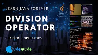 Division operator in Java how to use division operator