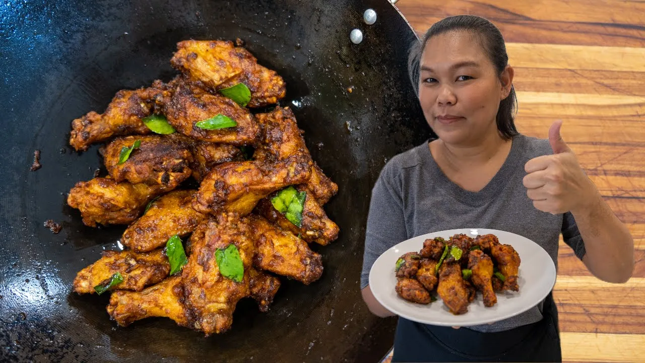 Thai Red Curry Chicken Wings - Episode 285