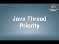 113 Java Thread Priority Online Training Download app from below link