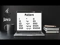 How to print number and star pattern program using java lecture 3 class 9 class 10 ICSE sem1 sem2