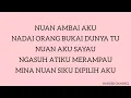 Download Lagu NUAN AMBAI AKU- RICKIE ANDREWSON (LIRIK LAGU)