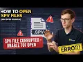 Opening SPV Files IBM SPSS Statistics