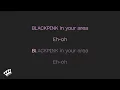 BLACKPINK - Shut Down (Karaoke Version)