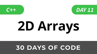 Day 11 2D Arrays - 30 Days of Code HackerRank Solutions