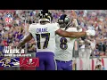 Baltimore Ravens vs Tampa Bay Buccaneers 2022 Week 8 Game Highlights