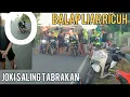 Download Lagu BALAP LIAR RICUH !! JOKI MOTOR PUN SALING T4BRAKAN