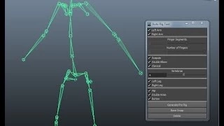Maya Auto Rig Script