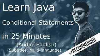 Java Conditional Statements in 25 minutes