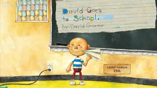David Goes To School David Shannon Kids Picture Book Children S Story Learning School Rules 