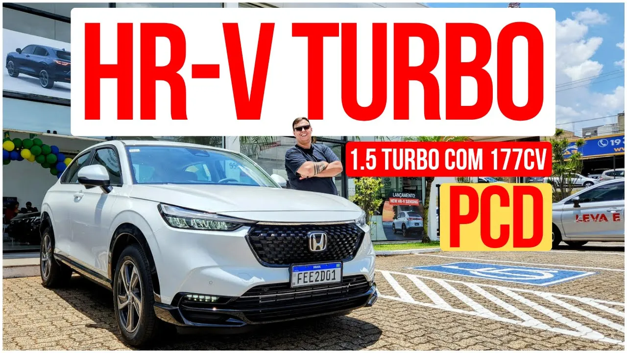 HR-V TOURING TURBO, O MELHOR DO BRASIL? #auto #carros #pcd