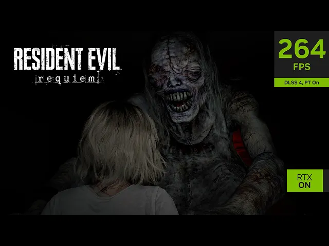 Resident Evil Requiem | 4K Path Tracing &amp; NVIDIA DLSS 4 Trailer