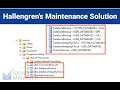 SQL Maintenance -