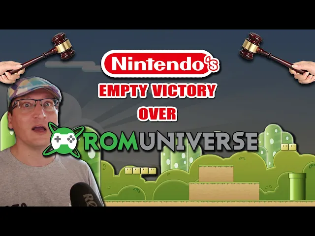 Nintendo Wins Empty Victory over ROMUniverse (Nintendo v. Storman)