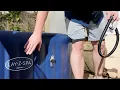 How to inflate your lay z spa Hawaii hot tub