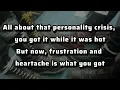 Personality Crisis Lyrics - New York Dolls