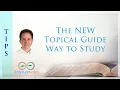 The NEW Topical Guide way to study in Scripture Notes