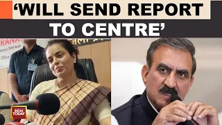 BJP Mandi MP Kangana Ranaut Flags Himachal Govt Delays, Says ‘Will Send Report To Centre’