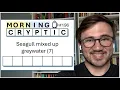 Seagull mixed up greywater 7