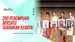 Hari Kebaya Nasional, 250 Perempuan Bersatu dalam Film #KitaBerkebaya