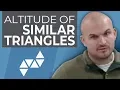 Special segments of similar triangles Altitude