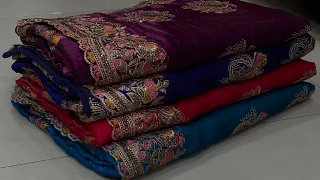 1600₹ Full Heavy Saree | 8140780375 | #silk #bridal #dulhansaree #silksaree #aditi