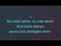 Download Lagu Na Maile lekhe Na usle lekhyo / Track/ Himal Sagar