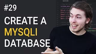 29 How to Create a MySQL Database for PHP PHP Tutorial Learn PHP Programming PHP Lesson