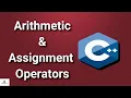 Arithmetic and Assignment Operator in C Vamm Academy C