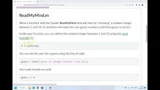 MATLAB - Module 5