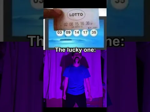 When the lucky winner buys a lottery ticket #shorts