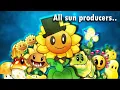 Ranking All the PVZ 2 Sun Producer Plants from WORST to BEST