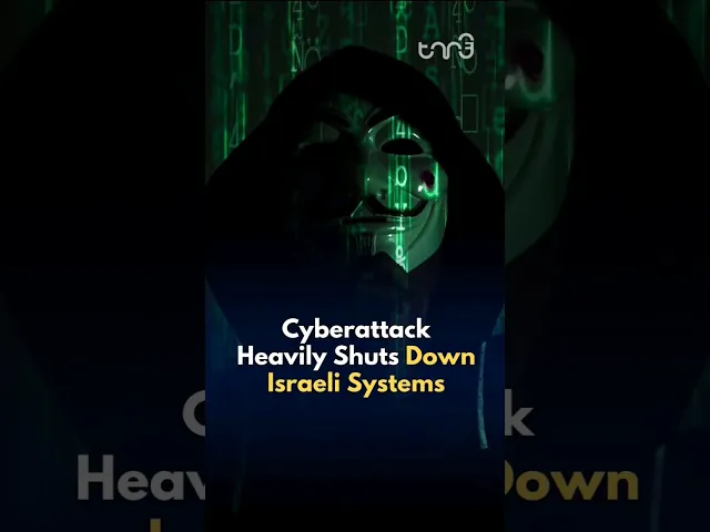 ⁣'Anonymous' incapacitates Israeli networks and forces it to shut down #cybersecurity #cyberattack