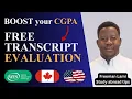 Boost Your GPA How to Evaluate Your Transcript for FREE WES iGPA Calculator