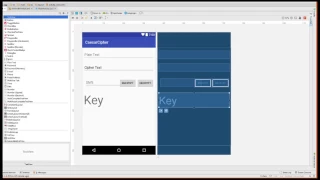 CSP-AS Caesar Cipher - Building the User Interface