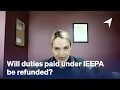 Will duties paid under IEEPA be refunded