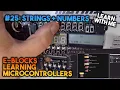 Strings Numbers To LCDs - Learning Microcontrollers with Eblocks Flowcode