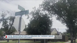 One person is dead after a shooting in south Abilene