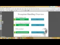 CSC201 Chapter12 ExceptionHandling Part1