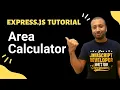 express js bangla tutorial 10 Area Calculator project