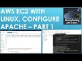 AWS EC2 instance creation - create linux server and configuring Apache