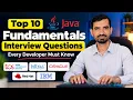 Top 10 Core Java Interview Questions Answers 2026 Crack TCS Infosys Accenture More