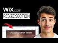How To Change Section Height In Wix Easiest Way 2026 Guide