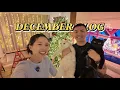 December vlog: glasses, friends gathering, olive young, decorating tree