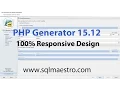 PHP Generator 15 12 new features Part 2 100 Responsive Design