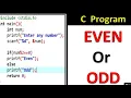 C Program to check number is Even or Odd in Hindi Using If Else Ternary Operator AR Network