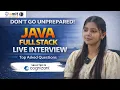 Java Full Stack Mock Interview 03 Can You Crack a Cognizant Java Interview Full Stack Q A