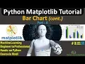 Matplotlib Bar Chart Matplotlib Tutorial in Hindi Part-6 Machine Learning Tutorial 03 06