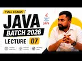 Full Stack Java Class 7 Operators IT Shaala Batch 2026