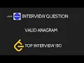 Leetcode - 242 Valid Anagram Hashmap Python